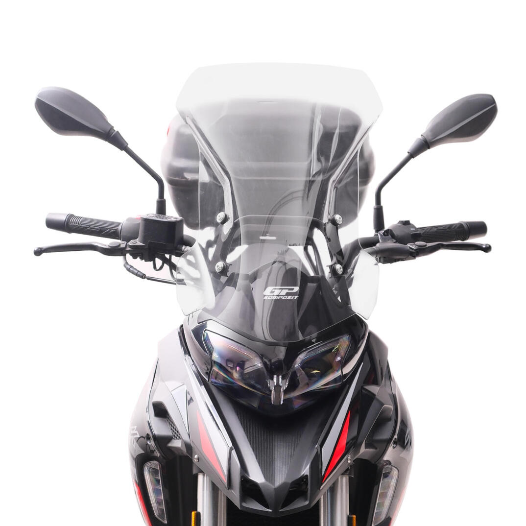 GP Kompozit Benelli TRK 251 2019-2023 Uyumlu Ön Tur Camı Şeffaf - 2