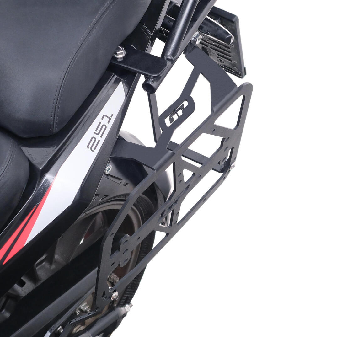 GP Kompozit Benelli TRK 251 2019-2024 Uyumlu Yan Çanta Demiri Siyah - 4