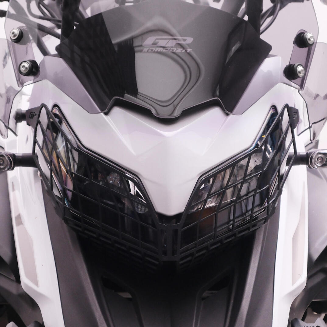 GP Kompozit Benelli TRK 502 / 502X 2018-2023 Uyumlu Far Koruma Siyah - 2