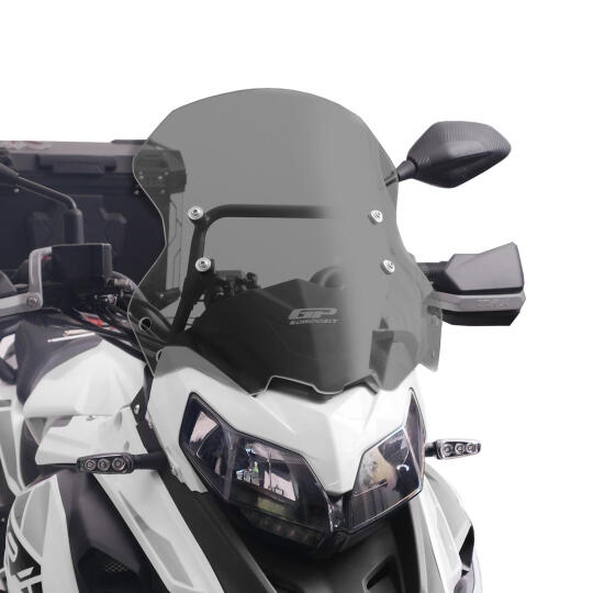 GP Kompozit Benelli TRK 502 / 502X 2018-2023 Uyumlu Ön Cam Füme - 3