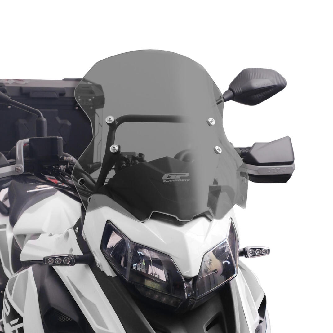 GP Kompozit Benelli TRK 502 / 502X 2018-2023 Uyumlu Ön Cam Füme - 3