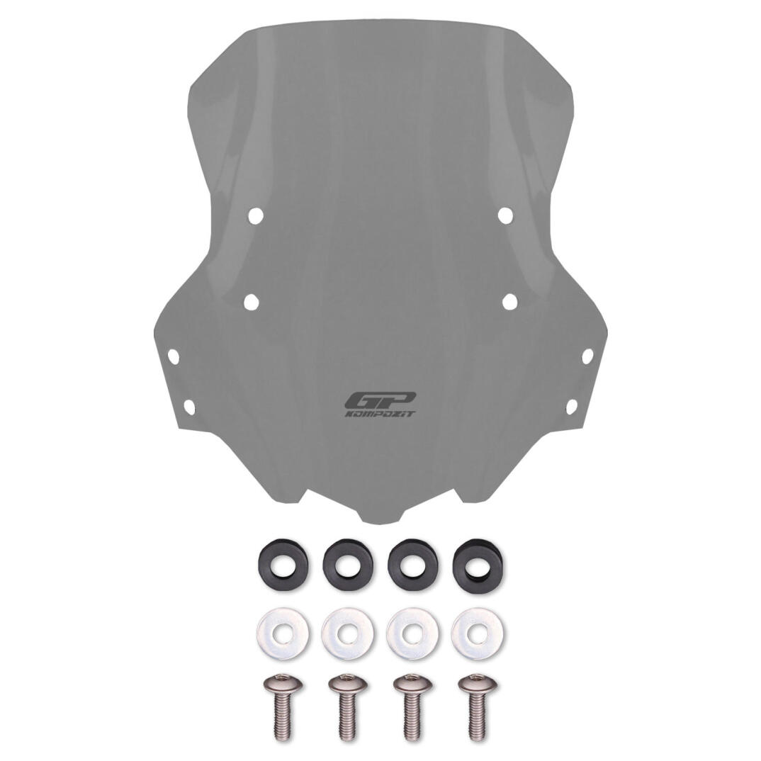 GP Kompozit Benelli TRK 502 / 502X 2018-2023 Uyumlu Ön Cam Füme - 5