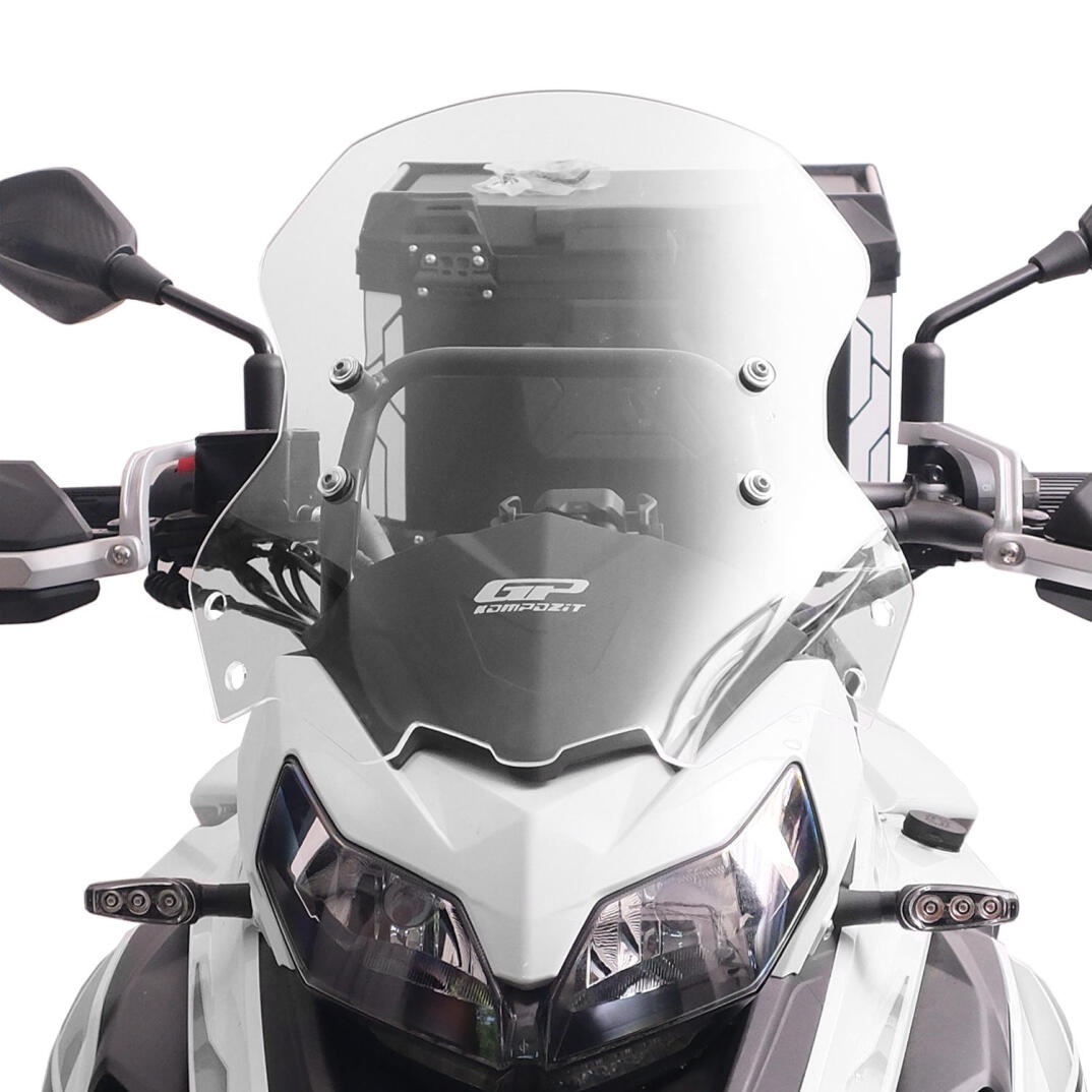 GP Kompozit Benelli TRK 502 / 502X 2018-2023 Uyumlu Ön Cam Şeffaf - 2