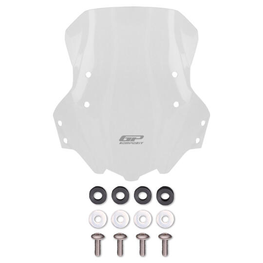 GP Kompozit Benelli TRK 502 / 502X 2018-2023 Uyumlu Ön Cam Şeffaf - 5
