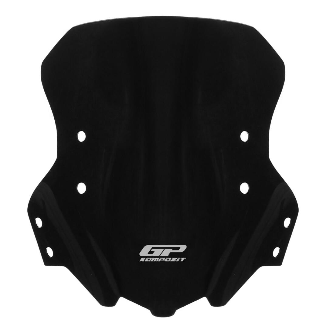GP Kompozit Benelli TRK 502 / 502X 2018-2023 Uyumlu Ön Cam Siyah - 1