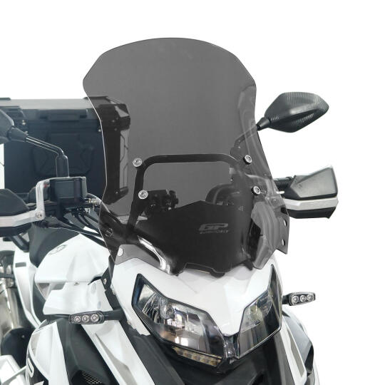 GP Kompozit Benelli TRK 502 / 502X 2018-2023 Uyumlu Ön Tur Camı Füme - 3