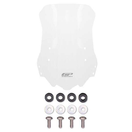 GP Kompozit Benelli TRK 502 / 502X 2018-2023 Uyumlu Ön Tur Camı Şeffaf - 5