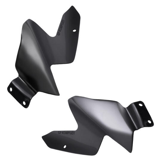 GP Kompozit Benelli TRK 502 / 502X 2018-2023 Uyumlu Sağ Sol Rüzgarlık Siyah