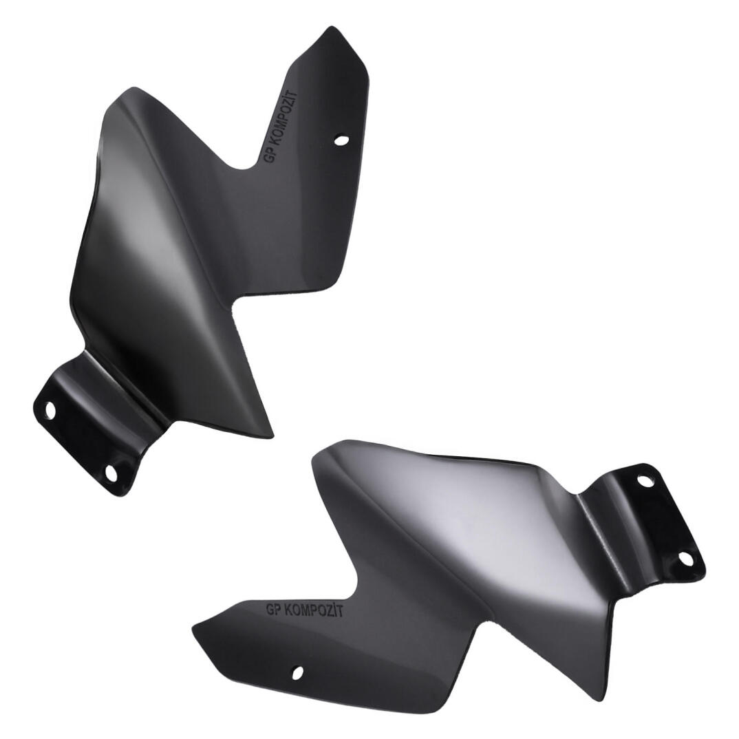 GP Kompozit Benelli TRK 502 / 502X 2018-2023 Uyumlu Sağ Sol Rüzgarlık Siyah - 1