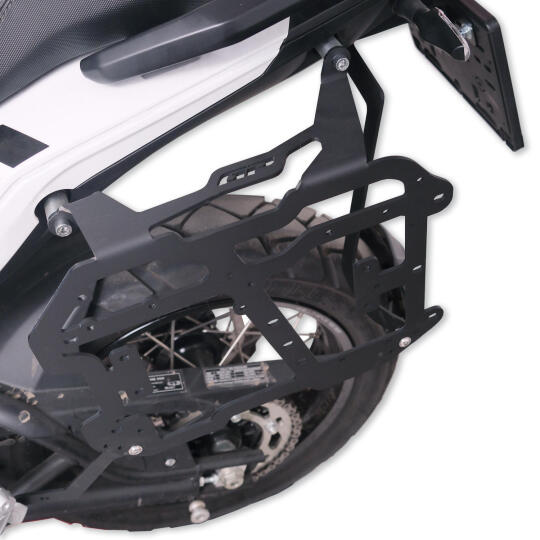 GP Kompozit Benelli TRK 502 / 502X 2018-2023 Uyumlu Yan Çanta Demiri Siyah - 4