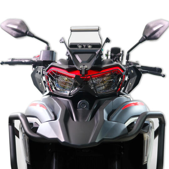 GP Kompozit Benelli TRK 702 X 2024 Uyumlu Far Koruma Siyah - 3