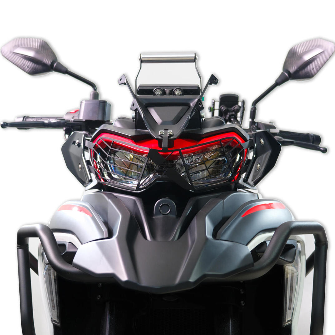 GP Kompozit Benelli TRK 702 X 2024 Uyumlu Far Koruma Siyah - 3