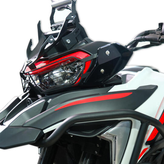 GP Kompozit Benelli TRK 702 X 2024 Uyumlu Far Koruma Siyah - 4