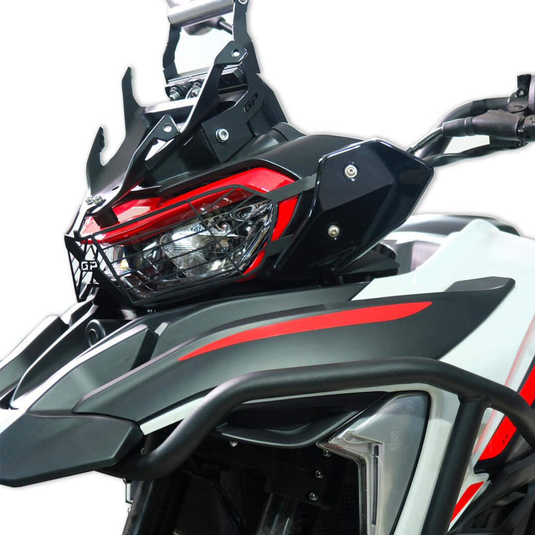 GP Kompozit Benelli TRK 702 X 2024 Uyumlu Far Koruma Siyah - 4