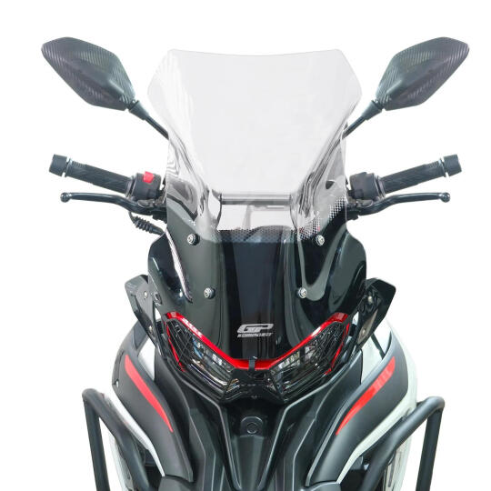 GP Kompozit Benelli TRK 702 X 2024 Uyumlu Ön Cam Şeffaf (1)