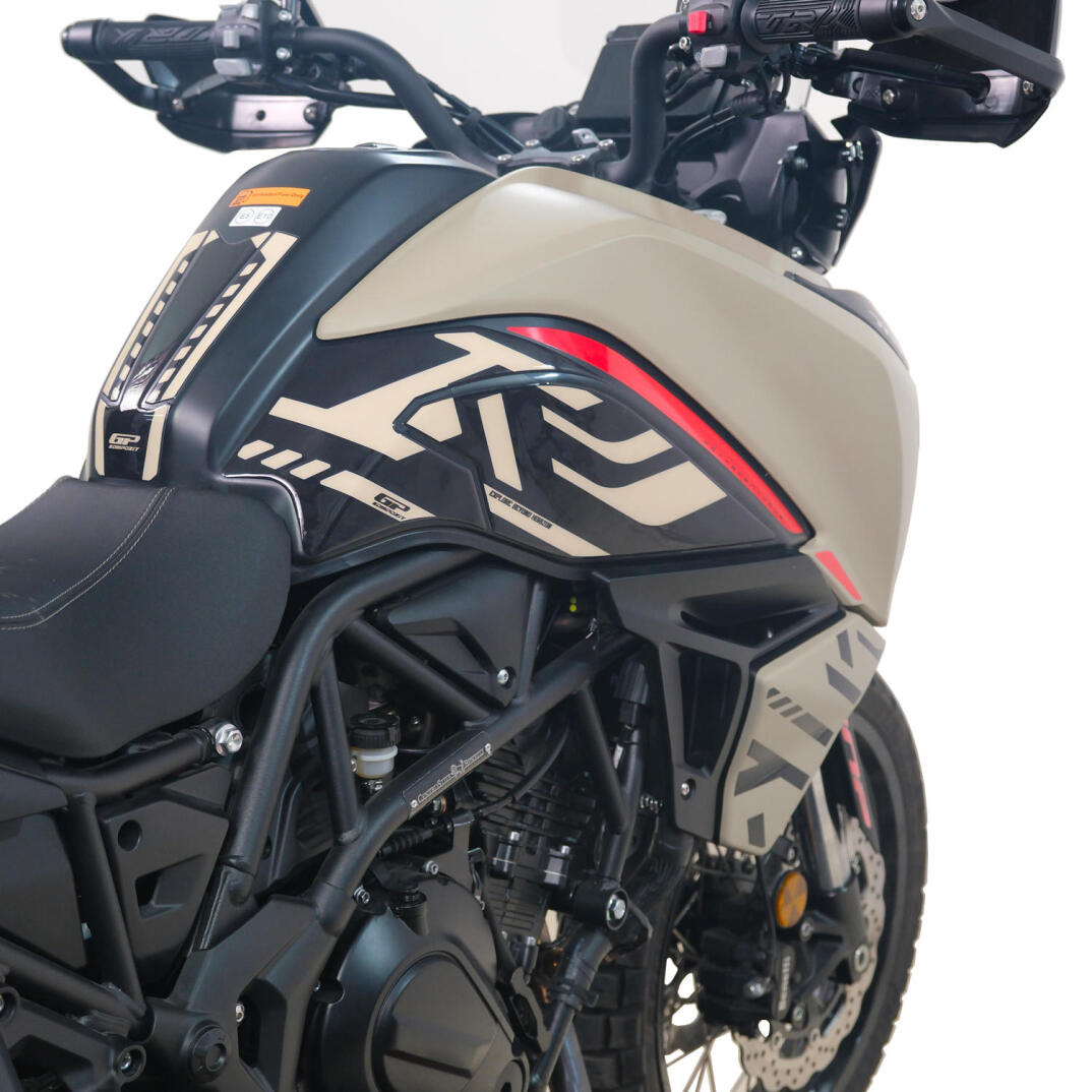 GP Kompozit Benelli TRK 702 X 2024 Uyumlu Tank Pad Seti Siyah-Bej - 4