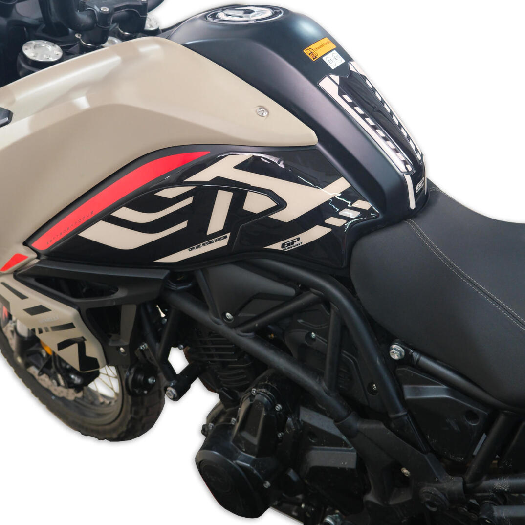 GP Kompozit Benelli TRK 702 X 2024 Uyumlu Tank Pad Seti Siyah-Bej - 5