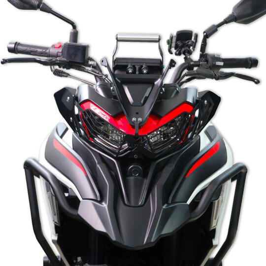 GP Kompozit Benelli TRK 702 X 2024 Uyumlu Telefon / Navigasyon Tutucu Siyah (1)