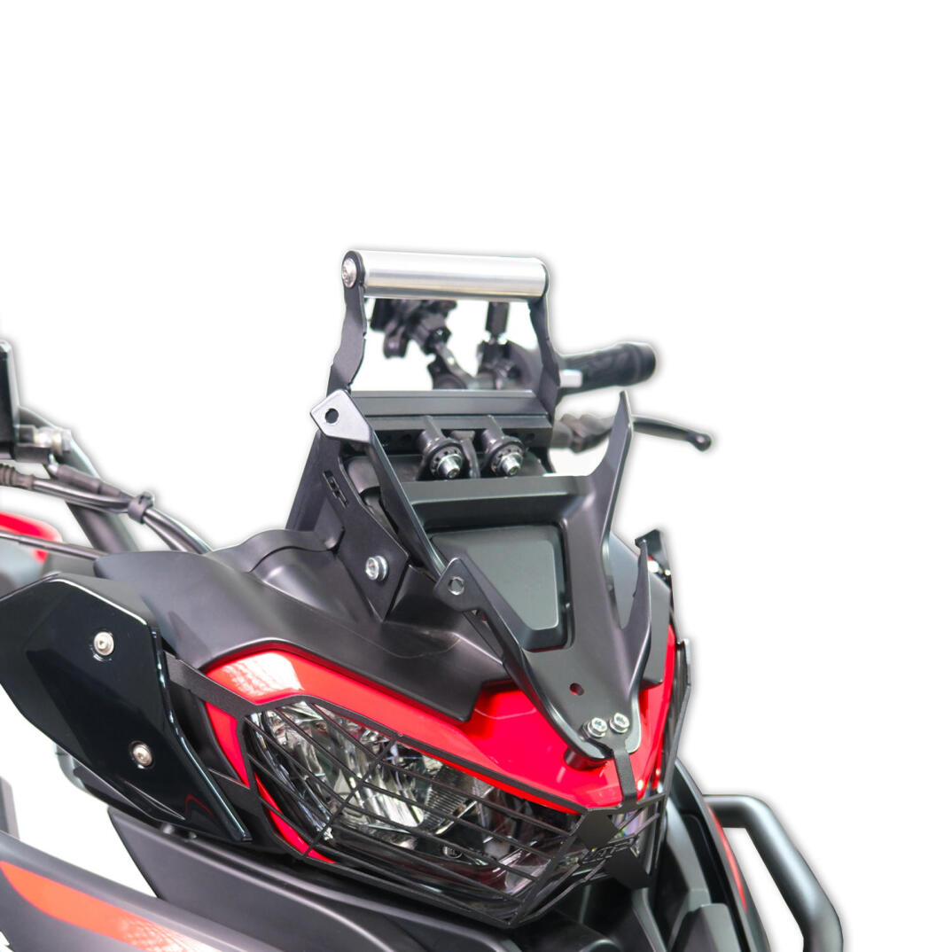 GP Kompozit Benelli TRK 702 X 2024 Uyumlu Telefon / Navigasyon Tutucu Siyah - 4