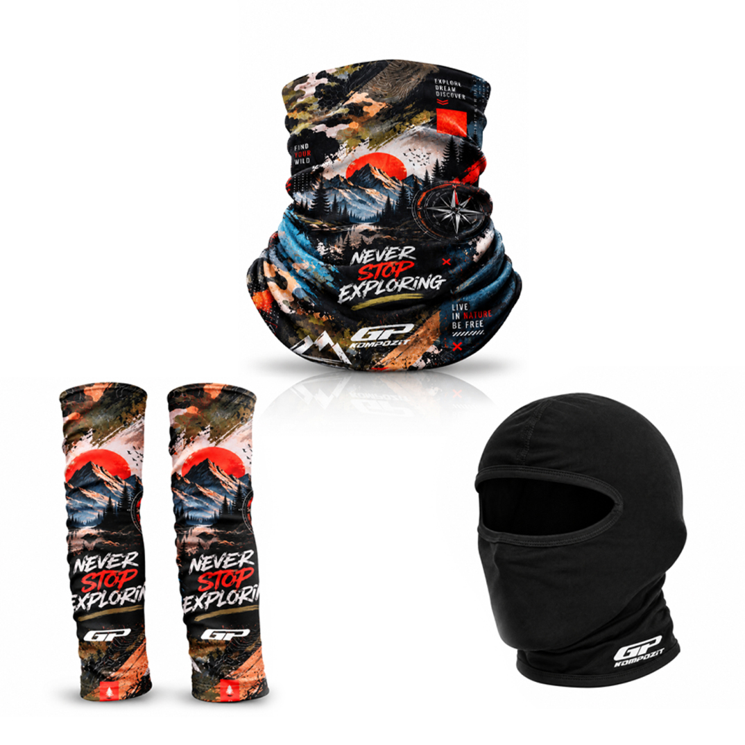GP Kompozit BFF002 Buff Kolluk ve Balaklava Seti - 1