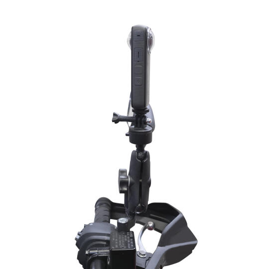 GP Kompozit BGL002 Universal Ayarlanabilir Motosiklet Ayna Bağlantılı Aksiyon Kamera Tutucu Siyah - 4
