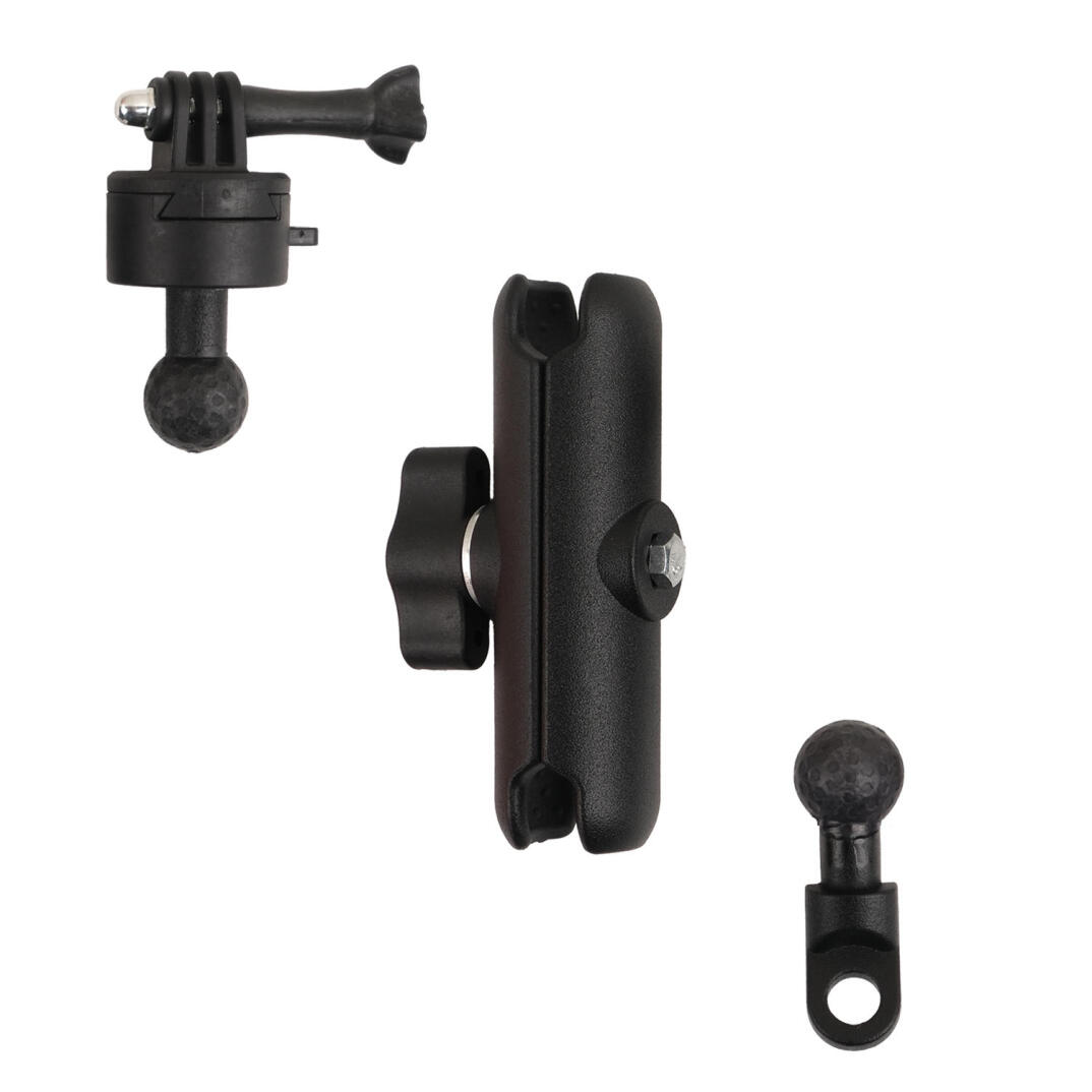 GP Kompozit BGL002 Universal Ayarlanabilir Motosiklet Ayna Bağlantılı Aksiyon Kamera Tutucu Siyah - 6