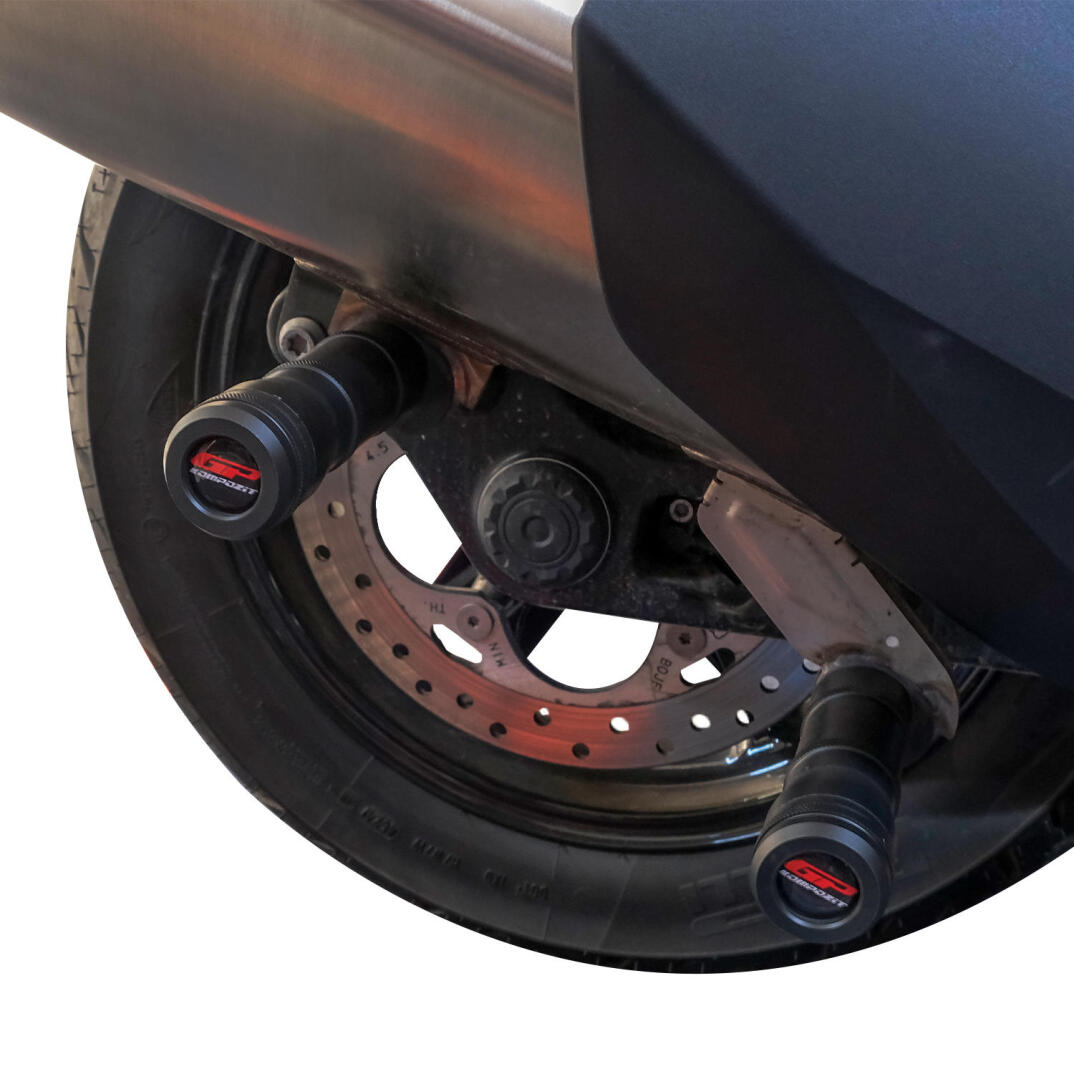 GP Kompozit BMW C 400 GT 2025-2026 Uyumlu Egzoz Koruma Takozu Siyah - 3