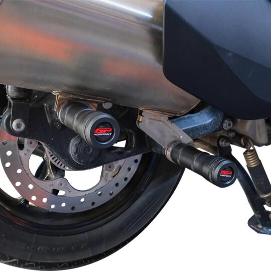 GP Kompozit BMW C 400 GT 2025-2026 Uyumlu Egzoz Koruma Takozu Siyah - 4