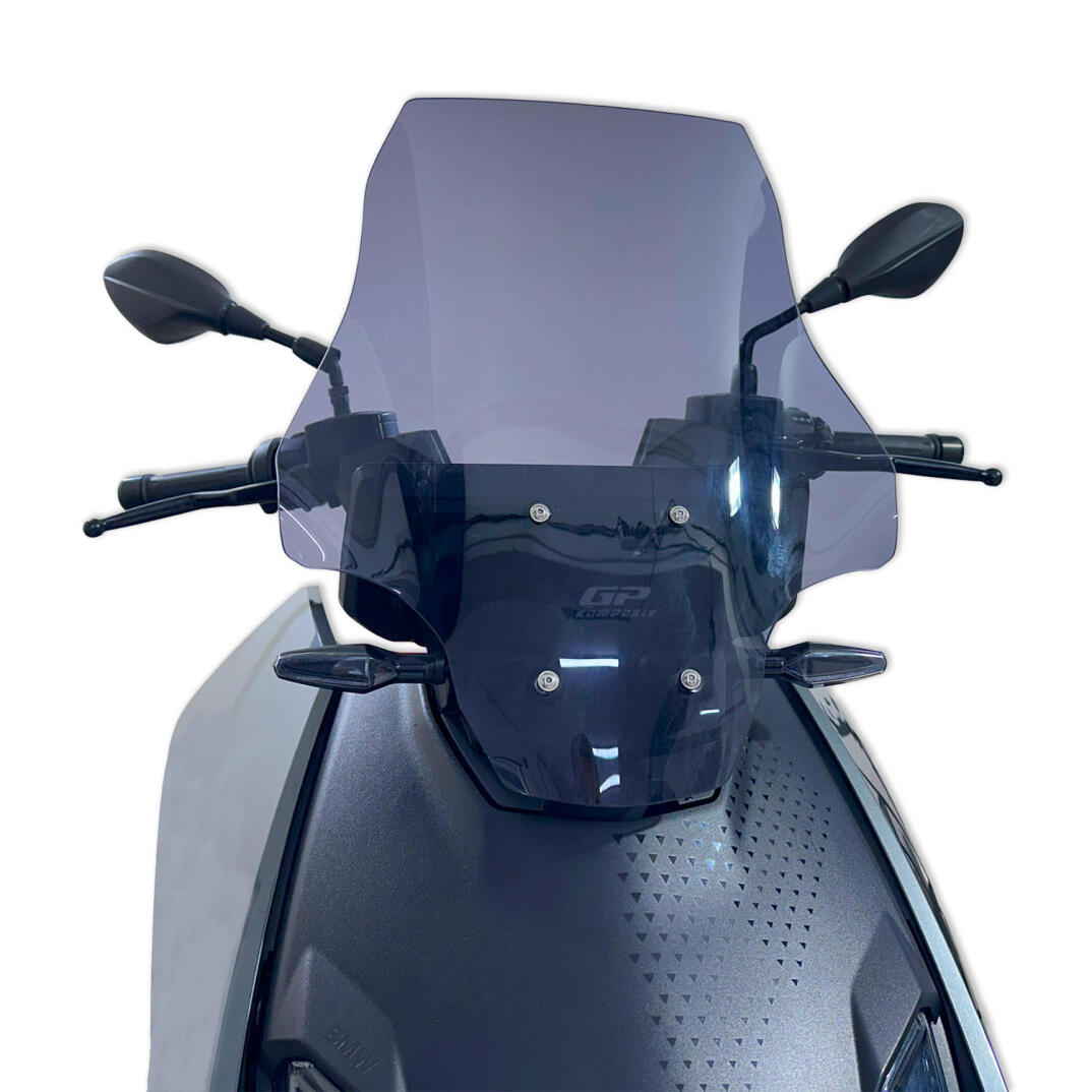 GP Kompozit BMW CE 04 2022-2024 Uyumlu Ön Cam Siyah - 2