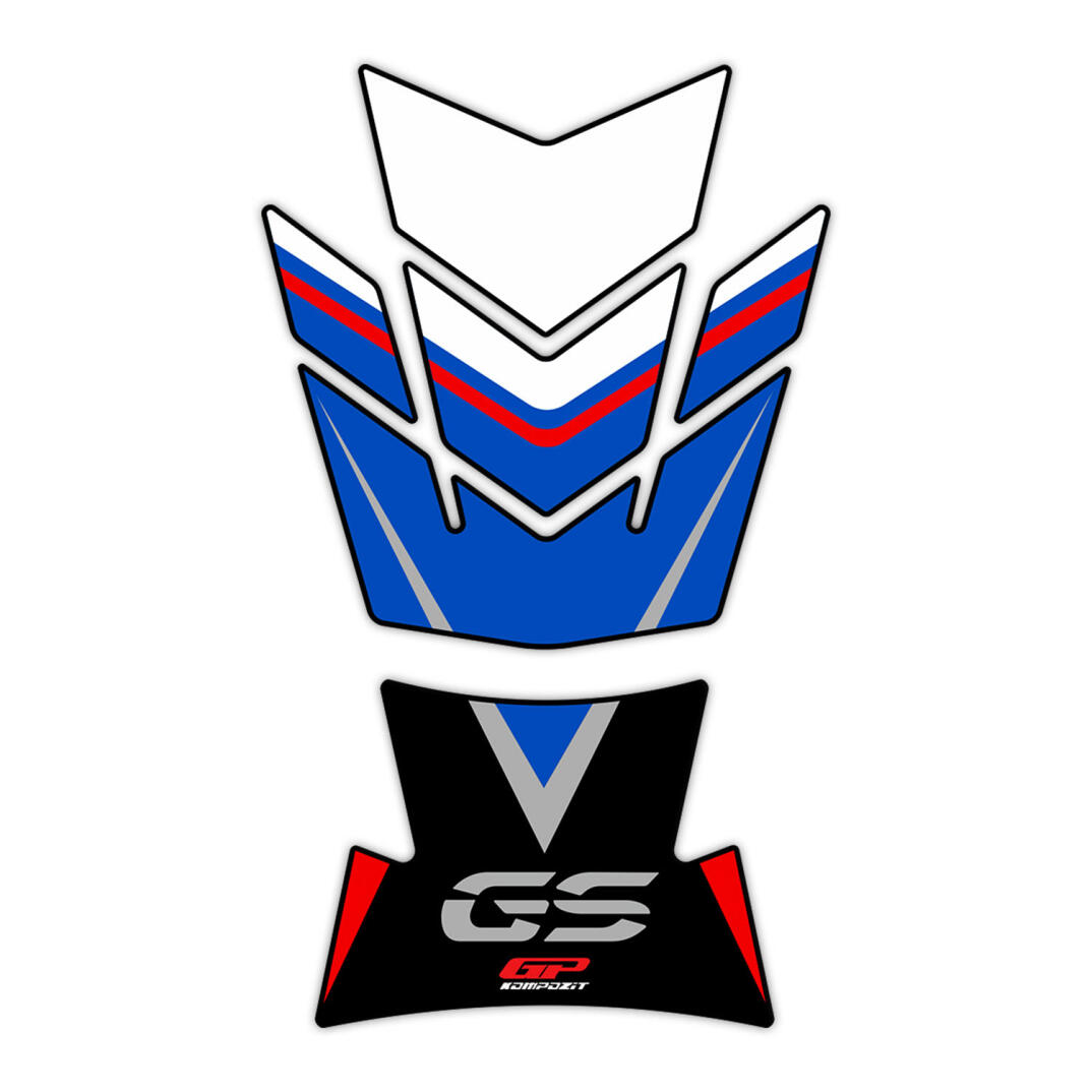 GP Kompozit BMW F 750 /  F 850 GS 2018-2024 Uyumlu Tank Pad Mavi - 1