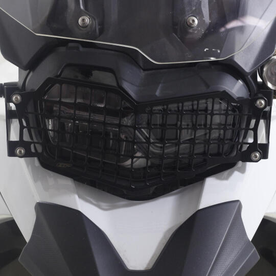 GP Kompozit BMW F 750 GS 2018-2024 Uyumlu Far Koruma Siyah (1)