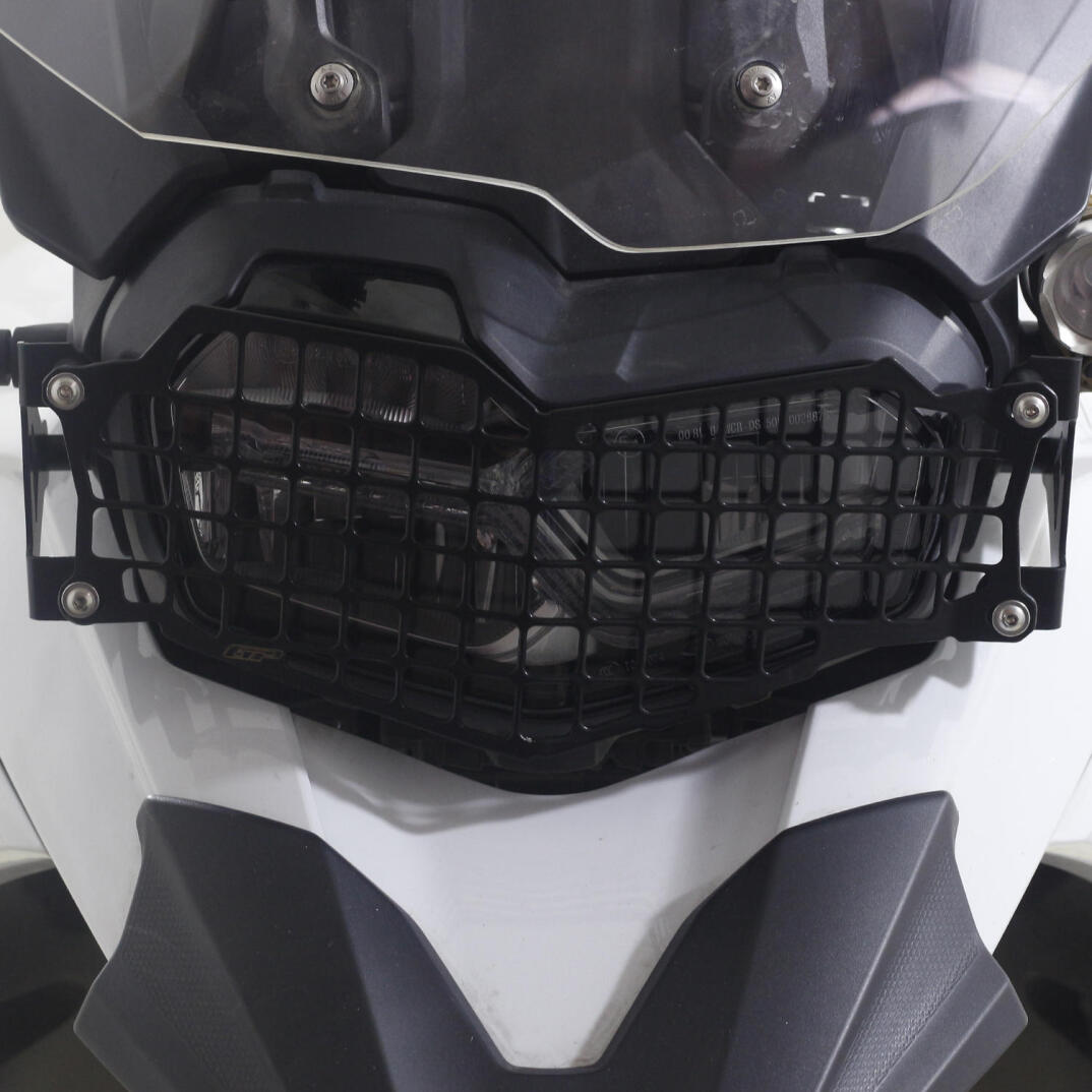 GP Kompozit BMW F 750 GS 2018-2024 Uyumlu Far Koruma Siyah - 2