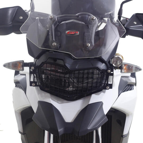 GP Kompozit BMW F 750 GS 2018-2024 Uyumlu Far Koruma Siyah - 3