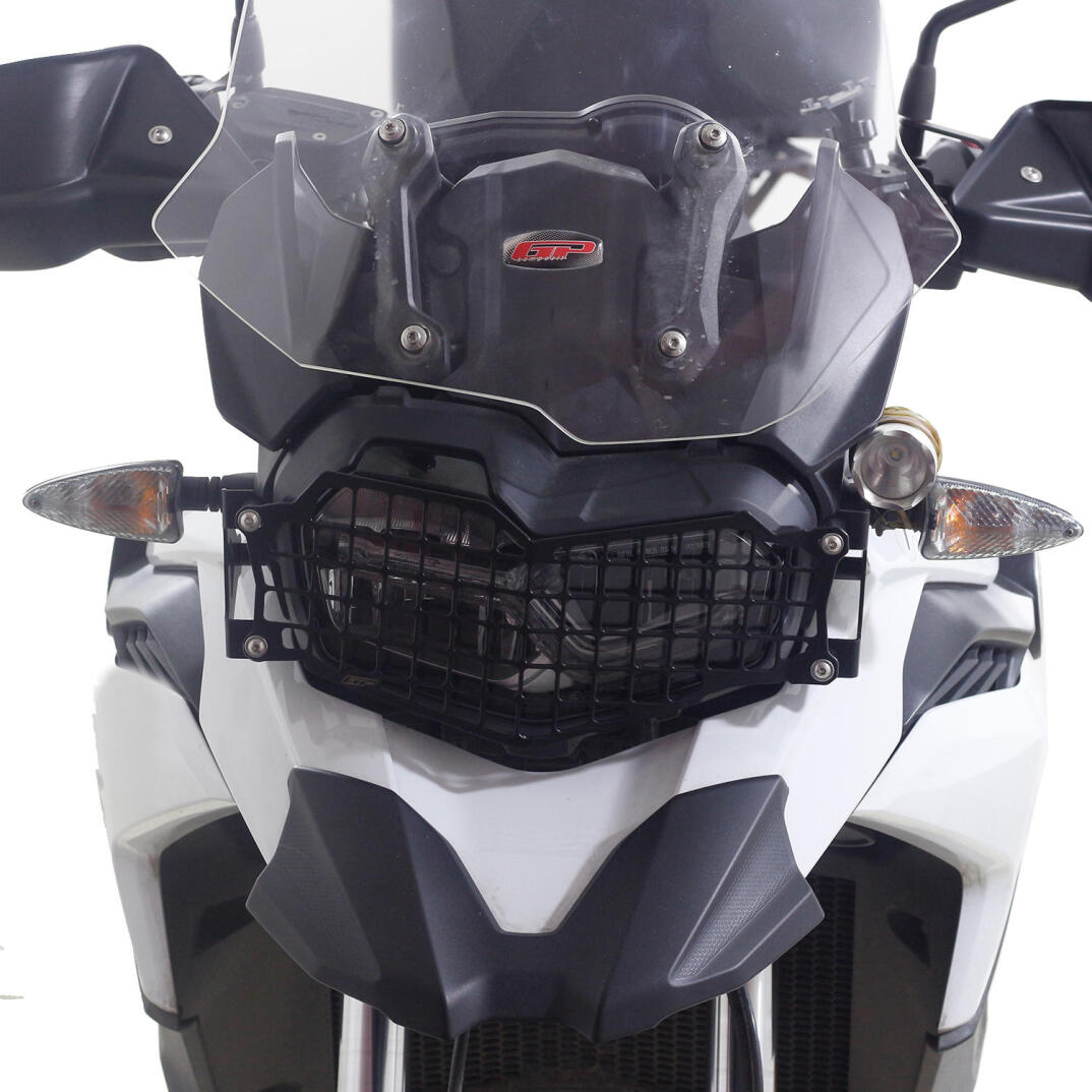 GP Kompozit BMW F 750 GS 2018-2024 Uyumlu Far Koruma Siyah - 3