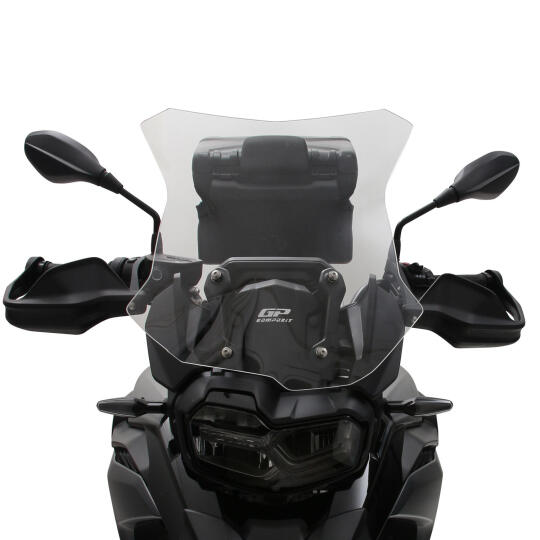 GP Kompozit BMW F 750 GS 2018-2024 Uyumlu Ön Cam Siyah (1)