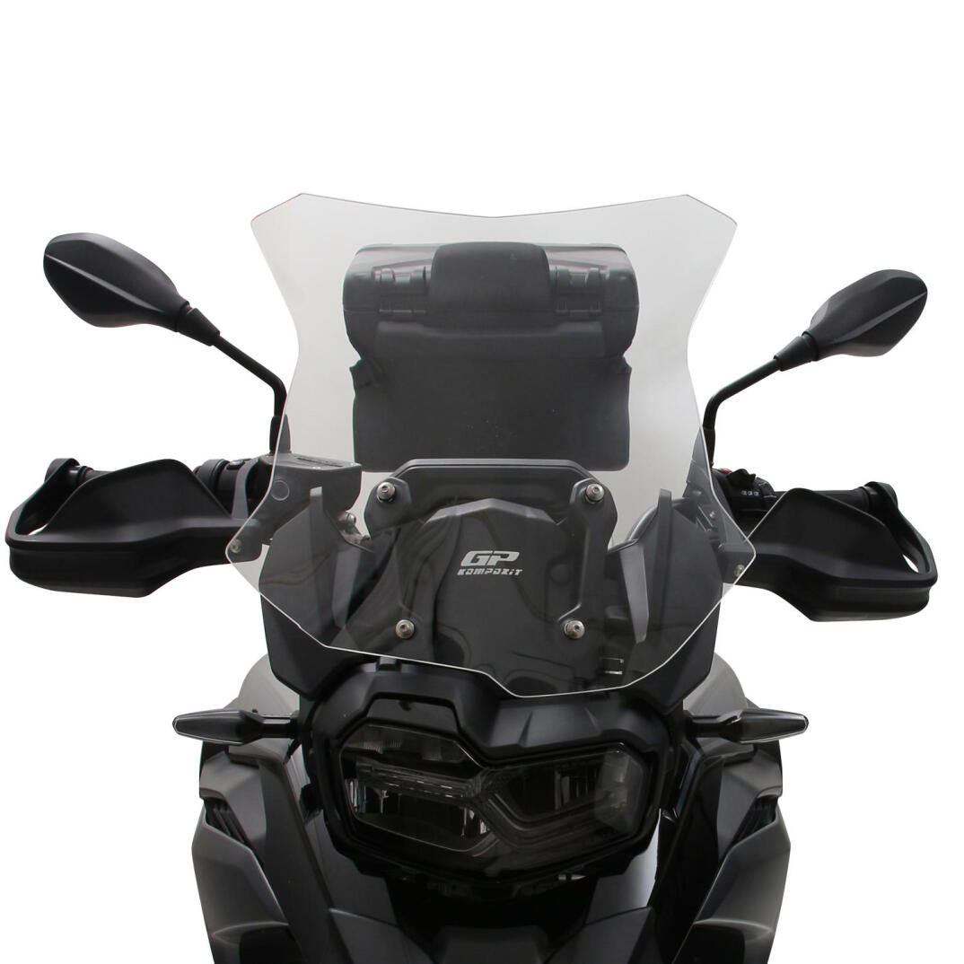 GP Kompozit BMW F 750 GS 2018-2024 Uyumlu Ön Cam Siyah - 2