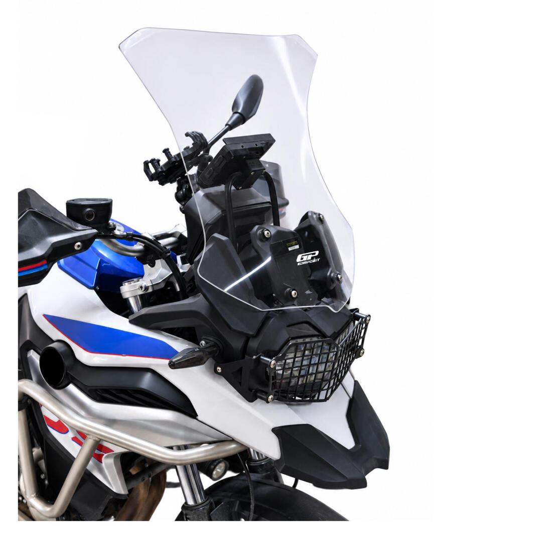 GP Kompozit BMW F 750 GS 2018-2024 Uyumlu Ön Tur Camı Füme - 4