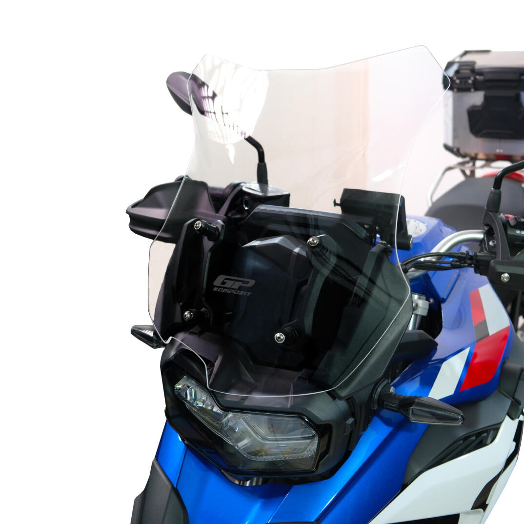 GP Kompozit BMW F 800 GS 2024-2025 Uyumlu Ön Cam Füme - 4