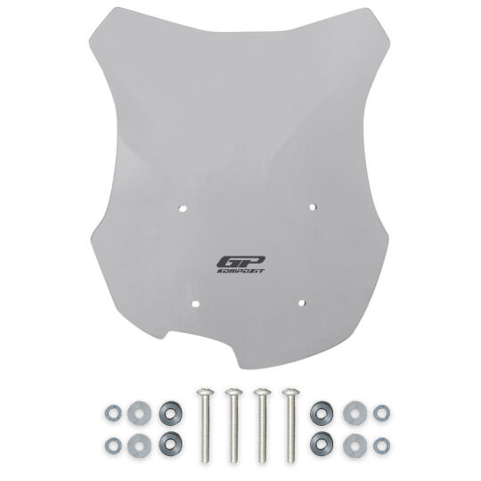 GP Kompozit BMW F 800 GS 2024-2025 Uyumlu Ön Cam Füme - 6