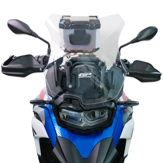 GP Kompozit BMW F 800 GS 2024-2025 Uyumlu Ön Cam Şeffaf (1)