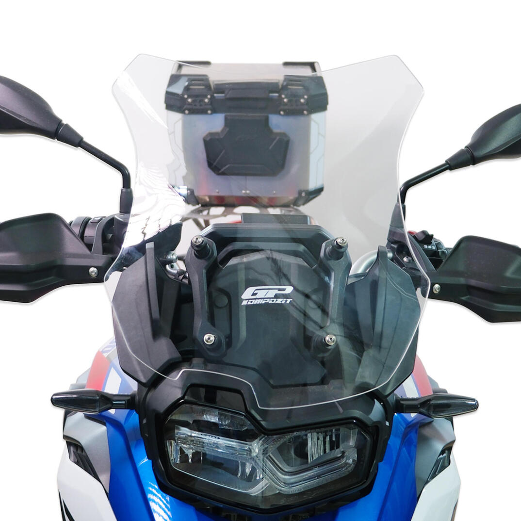 GP Kompozit BMW F 800 GS 2024-2025 Uyumlu Ön Cam Şeffaf - 3