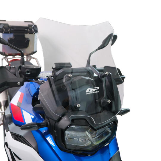 GP Kompozit BMW F 800 GS 2024-2025 Uyumlu Ön Cam Şeffaf - 4