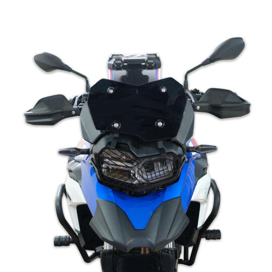 GP Kompozit BMW F 800 GS 2024 Uyumlu Far Koruma Siyah - 3