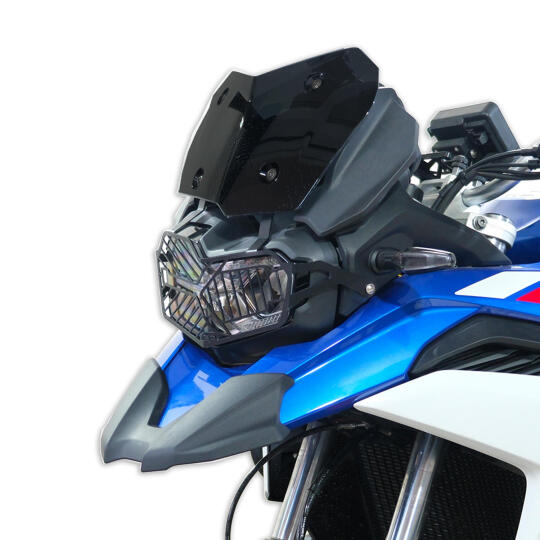 GP Kompozit BMW F 800 GS 2024 Uyumlu Far Koruma Siyah - 4
