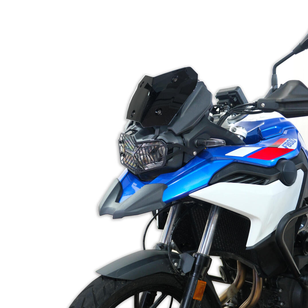 GP Kompozit BMW F 800 GS 2024 Uyumlu Far Koruma Siyah - 5