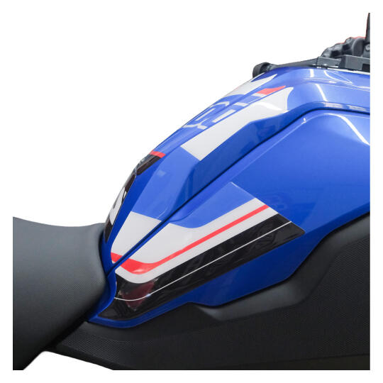 GP Kompozit BMW F 800 GS 2024 Uyumlu Tank Pad Seti Mavi-Kırmızı - 4