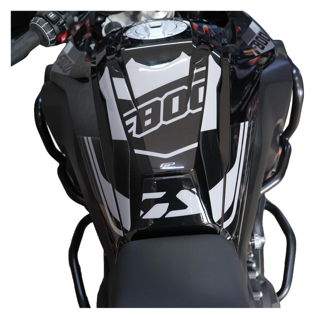 GP Kompozit BMW F 800 GS 2024 Uyumlu Tank Pad Seti Siyah - 3