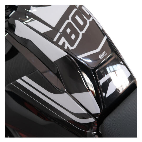 GP Kompozit BMW F 800 GS 2024 Uyumlu Tank Pad Seti Siyah - 4