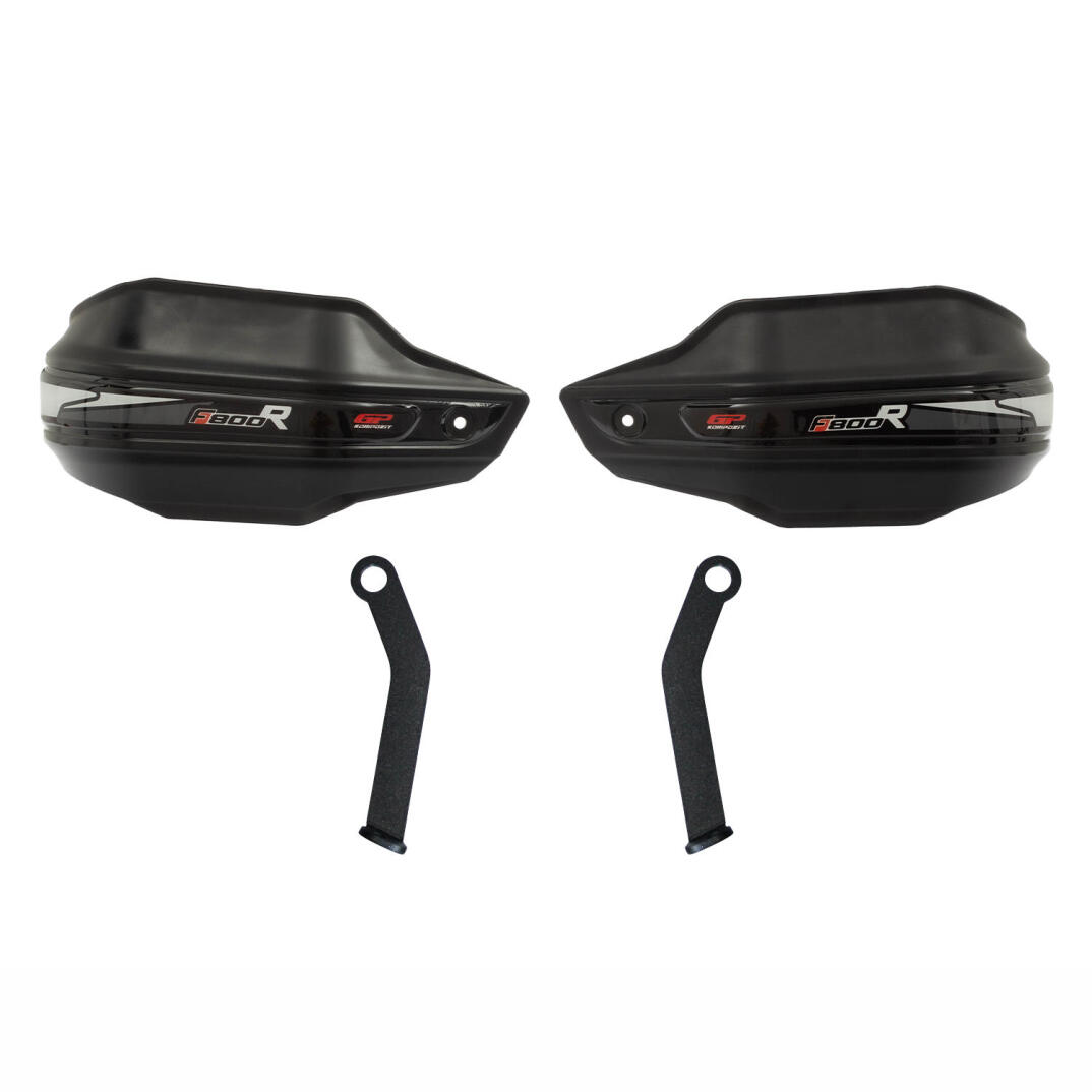 GP Kompozit BMW F 800 R 2010-2013 Uyumlu Plastik Elcik Koruma Siyah - 1