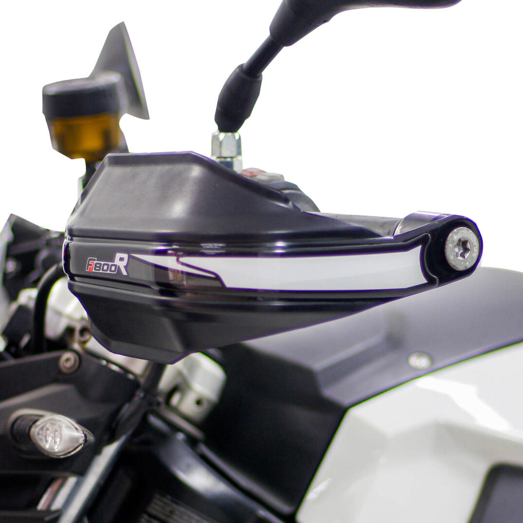 GP Kompozit BMW F 800 R 2010-2013 Uyumlu Plastik Elcik Koruma Siyah - 3